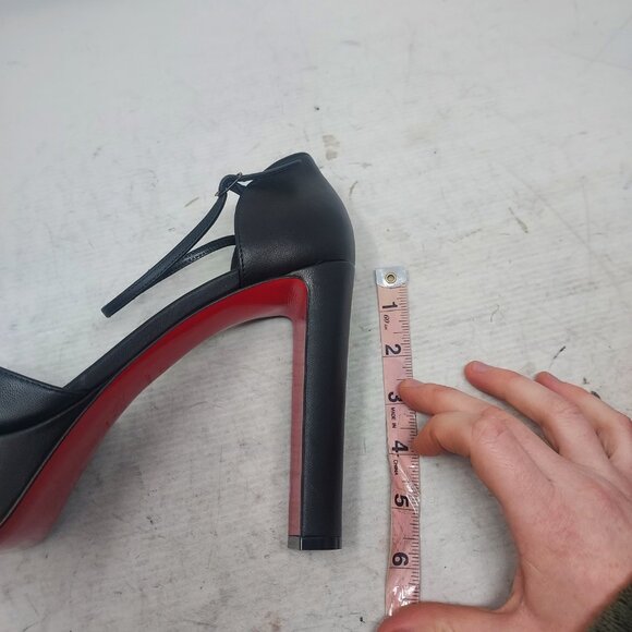Christian Louboutin Black Sandaloo Platform Sandal - Picture 13 of 14